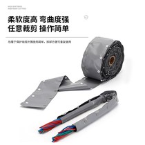 PC button-type end g with environmentally friendly flame-retardant cable ties to bundle wires and cable wrap casing PVC high temperature and wear resistant