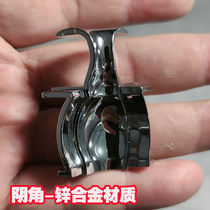 Ceramic tile cabinets thickened countertop hanging edge sealing bar code with L piece male corner and inner corner zinc alloy material