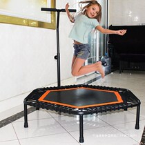 Trampoline gym professional adult indoor adult and child sports weight loss childrens home W elastic rope jumping