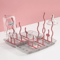 Dustproof Bottle Dry Rack Baby Bottle Drain Drying Racks Mul