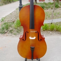 Childrens cello for beginners practicing Dacheng piano white matte glossy black cello special price instrument