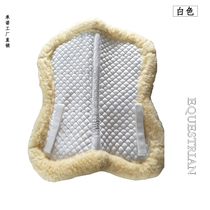 Equestrian balance pad wool velvet horse sweat pad shock-absorbing pad sweat-absorbing thickened equestrian product pad harness for saddle competition