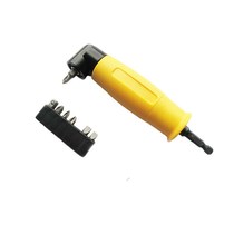 Spot electric wrench 90 degree right angle elbow powerful screwdriver electric drill M bend connector to cope with narrow