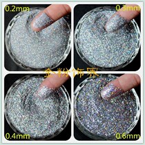 Laser gold powder silver powder glitter powder decoration building materials real stone paint scene layout colorful sequins glitter glitter