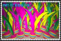 (10 pieces) European and American badminton big head badminton environmentally friendly badminton racket rainbow ball three-hair racket