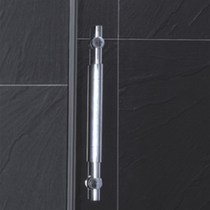 Shower room overall simple shower room bathroom screen partition automotive grade tempered glass dry and wet partition bath 1