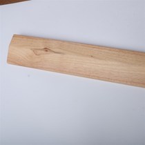 Professional Iyengar yoga aids inclined wooden u-board inversion baffle custom-made log anti-allergic inclined wooden mat