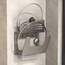Kitchen pot lid rack wall-mounted punch-free pot lid rack cutting board placer space aluminum artifact household chopping board