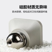 Door suction without punching new anti-collision door stopper strong magnet floor suction door block bathroom kitchen door fixed door bumper