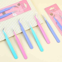 Multifunctional Guka tweezers novice craftsman v cleaning hand account work paper stickers creative macaron clips
