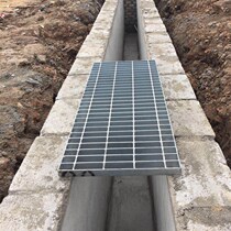 Hot-dip galvanized steel grating plate drain cover grate sewer cover platform steel grating car wash room grating plate