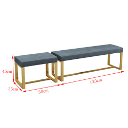 직접 판매 신제품 c 북유럽 철 신발 변경 의자 홈 신발 변경 벤치 벤치 라이트 럭셔리 레스트 스툴 침대 엔드 스툴 모래