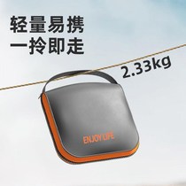 Inflatable mattress thickening and heightening outdoor camping single floor folding soft bed double home air mattress
