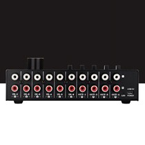 Spot quick-release 6-in-4-out audio signal switcher distributor audio source switcher output switch control