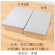 Hamster supplies Summer heat-relieving hamster cooling plate Anti-bite iron box Igloo Ice bag Ice box Ice bed cooling supplies