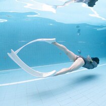 Free diving lightweight version of snorkeling goddess r long fiberglass fishing and hunting fins mens fins soft diving equipment