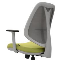 Quick modern simple mesh staff office chair with armrests pulley back computer chair staff swivel chair commercial