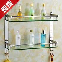 Bathroom 304 Stainless Steel Mirror Front Shelve Bath Toilet Shower Room Double glass W NEW PINT STAND