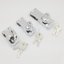 Exquisite medium thickened door buckle with lock padlock buckle wooden box buckle wooden door buckle buckle piece luggage accessories