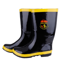 Sufa fire shoes fire fighting boots x training steel plate sole anti-puncture protective boots 97 style 02