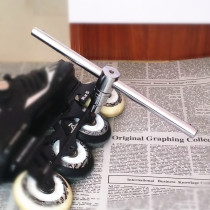 Roller skates large wrench artifact 4mm inner hex tool roller skates accessories HV flat flower labor-saving wrench