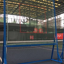 Mobile tennis wall net sparring wall rebound wall tennis rebound net mobile ball wall net trainer