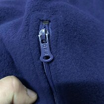 New fireproof vest zipper n blue vest winter plus velvet to prevent cold and warm fleece flame blue velvet vest