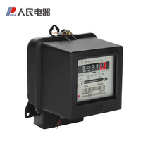 Peoples Electrical Appliances DD862-4 old r-style household electric meter single-phase mechanical electric energy meter rental house 220V electricity