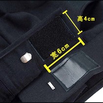 2023 New CBA League Basketball Referee Pants Elasticized Judge Pants Embroidered Belt-Free Referee Pants