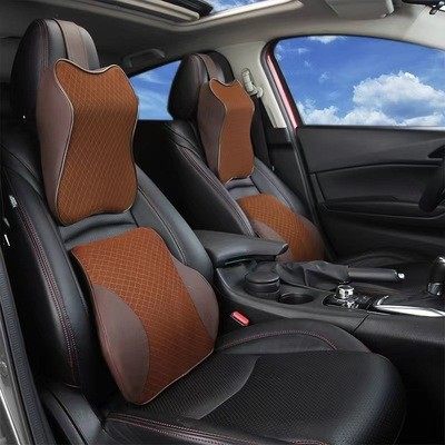 ເຫມາະສໍາລັບ Karry K50 Karry K50EV car y seat cushion lumbar cushion backrest memory foam waist support waist protector