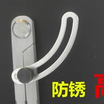 Spacing Planner Planner Planner Drawing Compass Wood Industrial Zoned Carbon Steel Head Edger Edger Leather Tool