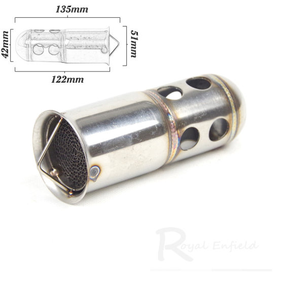 무료 배송 오토바이 배기 파이프 인터페이스 51mm60mm 직경 수정 배기 파이프 내장 소음기 및 보이스 체인저