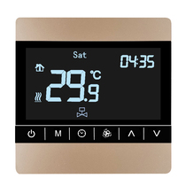 Floor heating controller temperature control switch water heating temperature control valve LCD panel electric heating actuator programmable smart thermostat