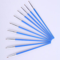 Ultra-fine brush hook line pen soft-head art pen stroke oil paint brush watercolor brush V mark three specifications fine
