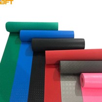 Beifute PVC beef tendon anti-slip mat kitchen warehouse staircase industrial floor waterproof and moisture-proof rubber mat yellow person