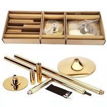 Golden pole dance pole home portable p dance studio rotating fixed indoor stage professional training dance