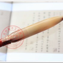Baby full moon haircut collection and production of fetal hair pen souvenirs C-45 red sandalwood horn lotus bucket