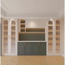 French light luxury line g carved cabinet door whole house custom painted door panel cream color wainscot cabinet wardrobe door