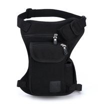 Canvas leg bag mens multifunctional leg bag outdoor casual tactical bag waist bag leg hanging motorcycle riding military fan waist leg bag