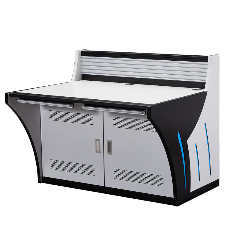 Monitoring operating table single-linked triplex platform 5-four-link duplex 3-League 2 console monitor TV wall enclosure finger-Taobao