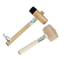 Japanese-style beech hammer hand small DIY mallet solid wood hammer hammer wood workshop wood V childrens tool kindergarten