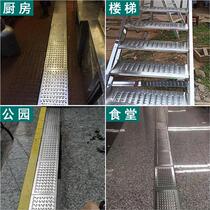 304 stainless steel ditch cover kitchen drainage sewer ditch cover grille 20S1 thickened rainwater grate well