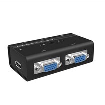 Maxtor Vimo KVM switch 2-port USB multi-computer keyboard mouse VGA switch comes with original cable