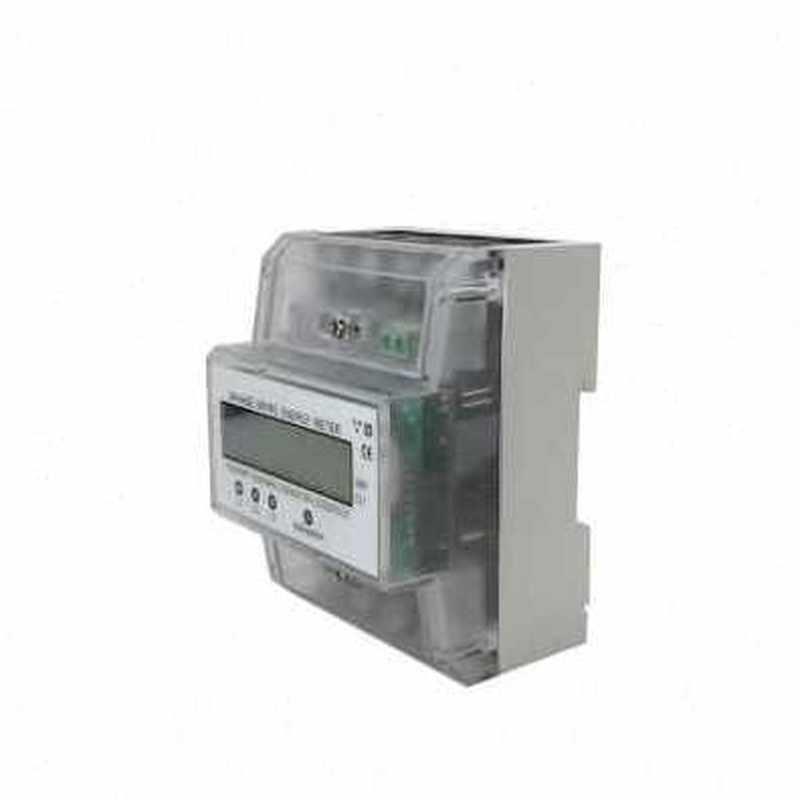 New factory profumery rail-type three-phase four-wire multifunction energy meter 380v Industrial meters electronic with-Taobao