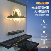 Stainless steel waterfall outlet mouth curtain wall landscape villa courtyard water feature wall hotel club landscaping rockery flowing water