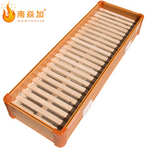 Solid wood heater household foot-baking box wooden foot-baking fire box foot warmer fire-baking winter electric baking stove
