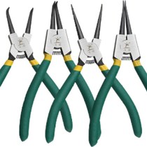 Circling pliers inner straight clamp yellow pliers outer curved p dual-purpose card king pliers e-type spring pliers snap ring pliers large and small retaining ring pliers
