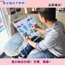 Cross-stitch frame wooden adjustable embroidery material embroidery stretcher large square frame hand-held clip-on embroidery flower Y embroidery 40*46