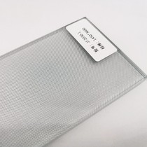 Direct sales new product 21 metal wire wire double-layer art glass stainless steel extremely narrow partition screen modern light luxury