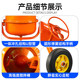 Small household vertical multi-function mixer cement feed wet and dry roller mixer concrete for construction site